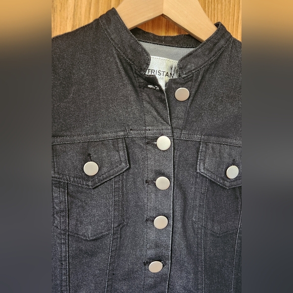 COPY - Jeans jacket col mao - Picture 7 of 10